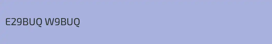 E29BUQ W9BUQ